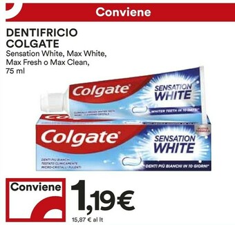 Coop Colgate Dentifricio offerta