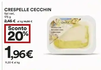 Coop Cecchin Pasta ripiena offerta