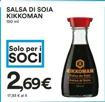 Coop Kikkoman Salsa offerta