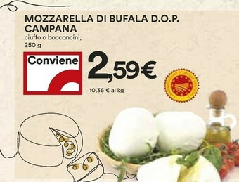 Coop Mozzarella di bufala offerta