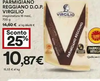 Coop Parmigiano reggiano Parmigiano offerta