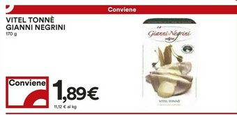 Coop Gianni negrini Vitello offerta