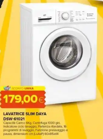 Oasi LAVATRICE SLIM DAYA DSW-61021 offerta