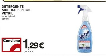 Coop Vetril Pulizie di casa offerta