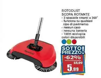 ROTODUST SCOPA ROTANTE