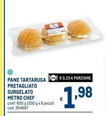 Metro Metro chef Pane offerta