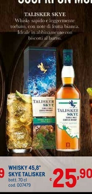 Metro Scotch whisky offerta