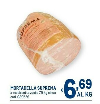 Metro Mortadella offerta