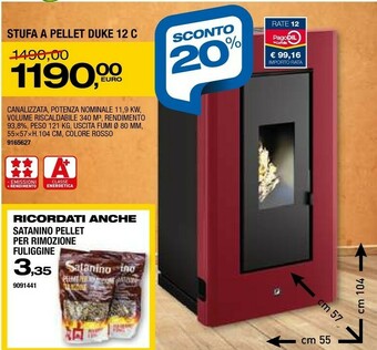 Self Stufe a pellet offerta