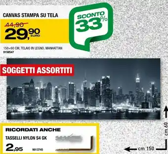 Self Manhattan Quadri offerta