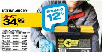 Self Batterie auto offerta