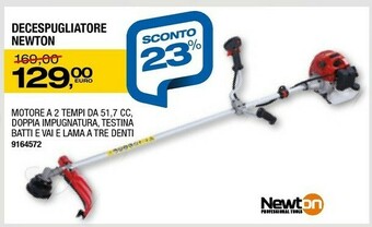 Bricofer Newton Decespugliatore offerta