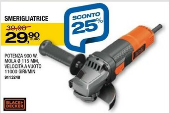 Bricofer Smerigliatrice offerta