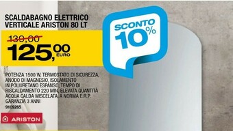Ariston Scaldabagno elettrico