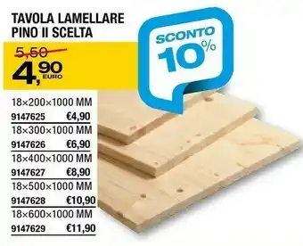 Bricofer Legno offerta