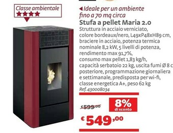 Bricocenter Stufe a pellet offerta