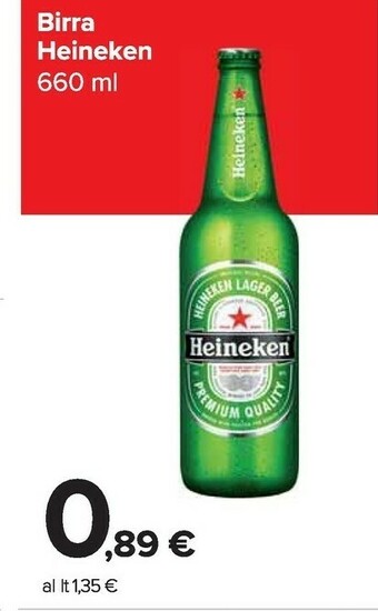Carrefour Market Heineken Birra offerta