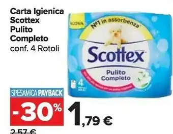 Carrefour Market Scottex Carta igienica offerta