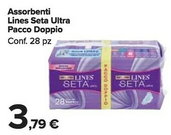 Carrefour Market Lines Assorbenti lines offerta