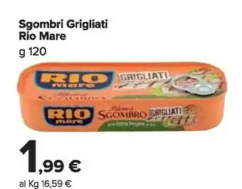 Carrefour Market Rio Mare Filetti di sgombro offerta