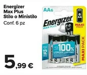Carrefour Market Energizer Pile offerta