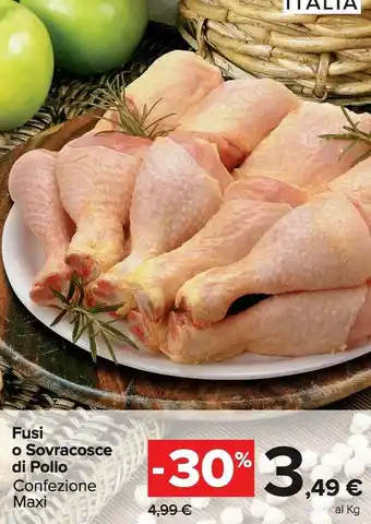 Carrefour Cosce di pollo offerta