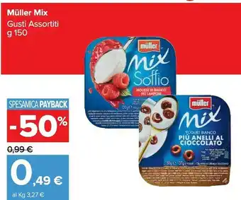 Carrefour Muller Yogurt offerta