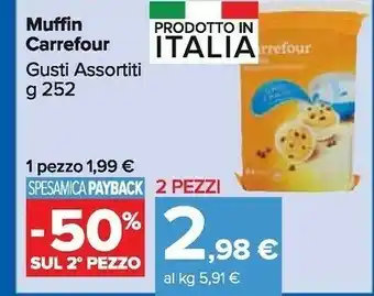 Carrefour Muffin offerta