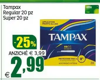 Elite Tampax Assorbenti interni offerta