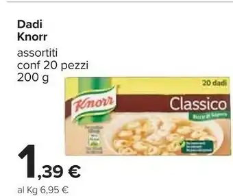 Carrefour Knorr Brodo offerta