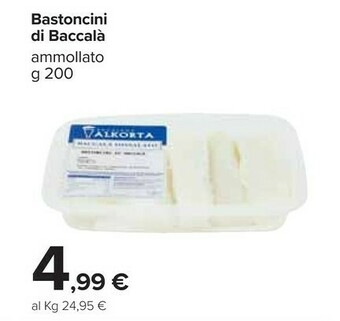 Carrefour Baccalà offerta