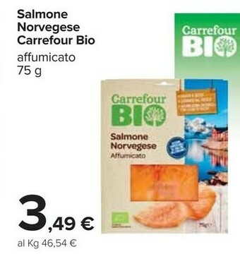 Carrefour Salmone affumicato offerta