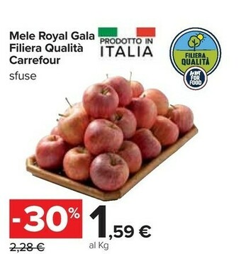 Carrefour Royal Mele Golden offerta