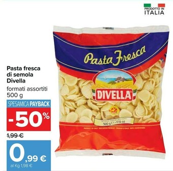 Carrefour Divella Pasta fresca offerta
