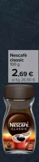 Carrefour Nescafé Nescafè offerta
