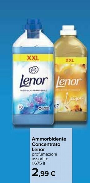 Carrefour Lenor Ammorbidente offerta