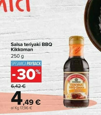 Carrefour Kikkoman Salsa offerta