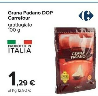 Carrefour Grana Padano Formaggio offerta
