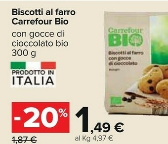Carrefour Frollini offerta