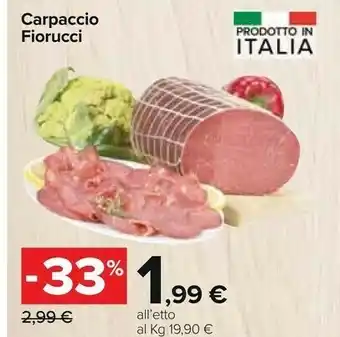 Carrefour Fiorucci Salumi offerta