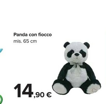 Carrefour Panda Peluche offerta