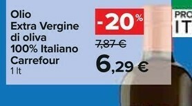 Carrefour Olio extravergine di oliva offerta