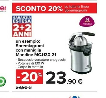 Carrefour Mandine Spremiagrumi offerta