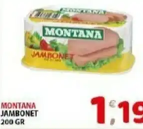 Mio Market Montana Carne in scatola offerta