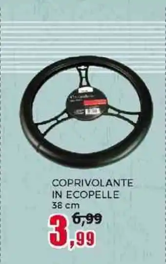 Happy Casa COPRIVOLANTE IN ECOPELLE 38 cm offerta