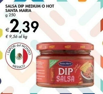 Bennet Santa maria Salsa Dip Medium O Hot offerta