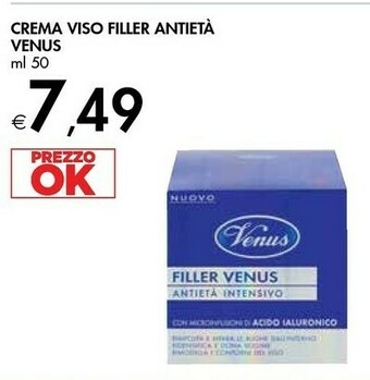Bennet Venus Crema Viso Filler Antietà offerta