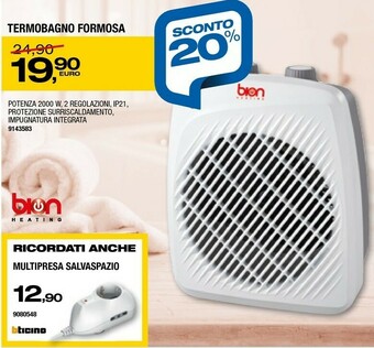 Bricofer Termoventilatore offerta