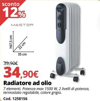 Brico Io Radiatore Ad Olio offerta