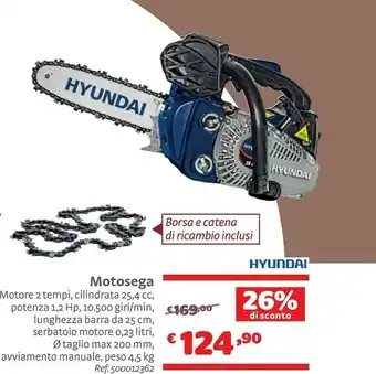 Bricocenter HP Motosega offerta